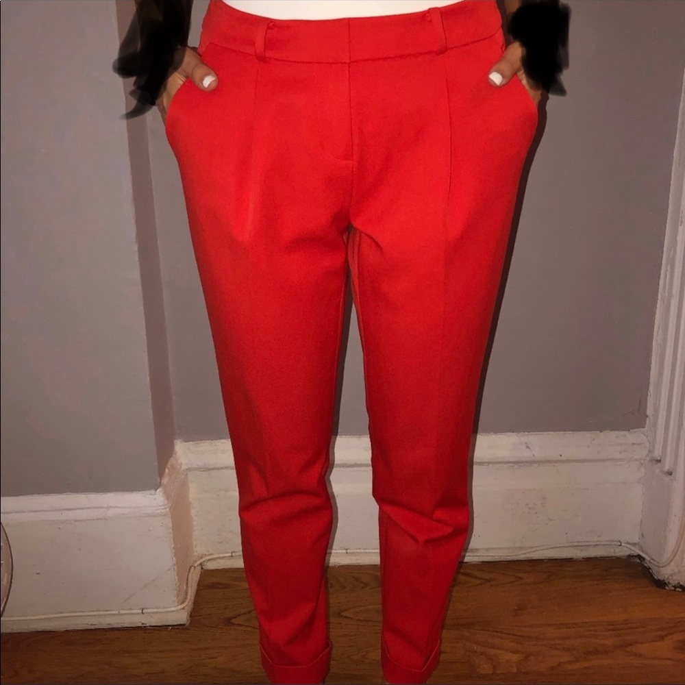 Bright red Kate Spade Trousers!! ♠️